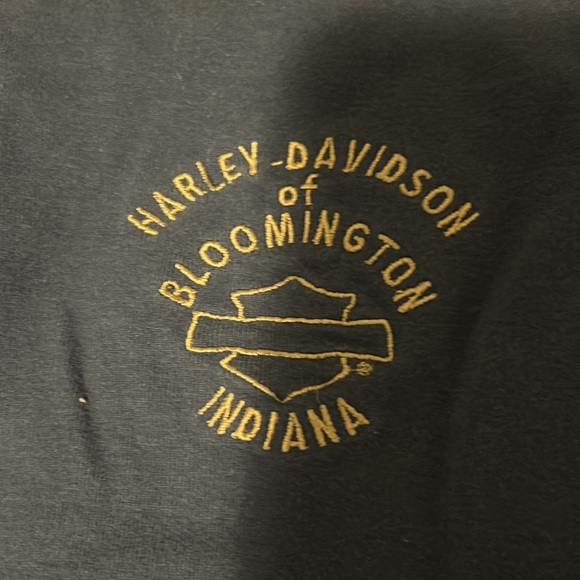 Harley Davidson long sleeve with patchwork elbows - size small used Bloomington - Picture 10 of 10